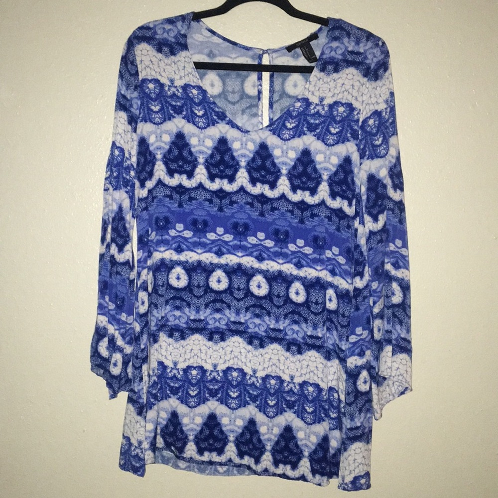 2 for $10 F21 Blue wash dress💙